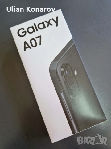 SAMSUNG A07 4/64GB  Black / Light Violet / Green, снимка 7 - Samsung - 54225880