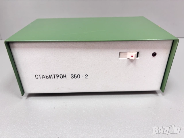 НОВ! Български електронен регулатор на напрежение "Стабитрон 350-2", 1989 г., снимка 6 - Друга електроника - 54534371