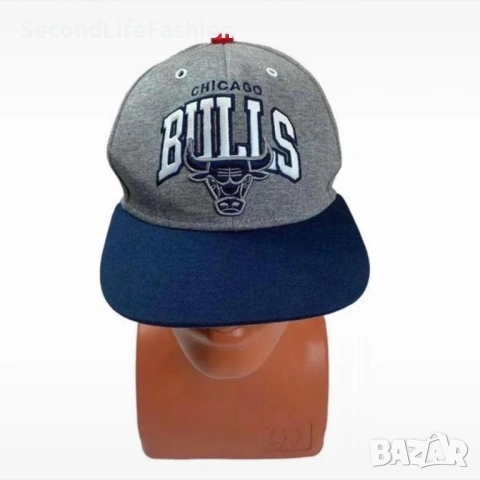 Mitchell & Ness Chicago Bulls шапка с козирка NBA като нова
