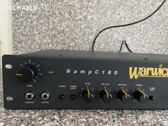 Продавам усилвател за бас WARWICK WAMP C-180, снимка 2 - Други - 54668363