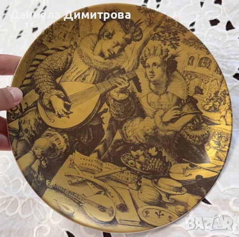 4 броя порцеланови чинии за декорация, снимка 9 - Декорация за дома - 55398491
