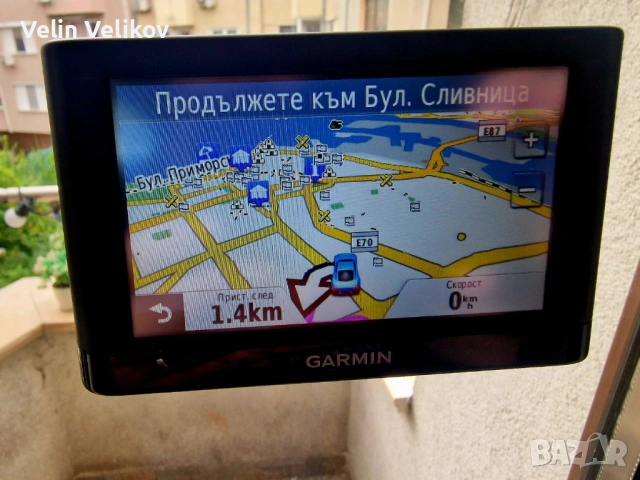 5" инча GPS навигация Garmin Nuvi Drive 44 + доживотни карти + 16GB