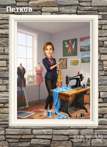 Дигитална карикатура-шарж по снимка за рожден ден, юбилей, имен ден или друг повод, снимка 17 - Картини - 54099211