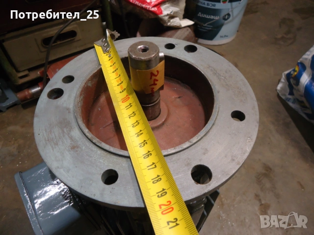 Трифазен ел.мотор 0,75KW -685 0б/мин., снимка 6 - Електродвигатели - 54242832