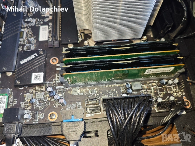Intel Core i7-11700 + 32GB DDR4 + Lenovo дъно + Охладител, снимка 6 - Дънни платки - 54768366