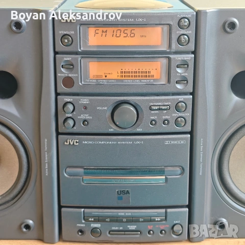 JVC UX-1 (1991) - първата компактна микро Hi-Fi система, снимка 5 - Аудиосистеми - 54574163