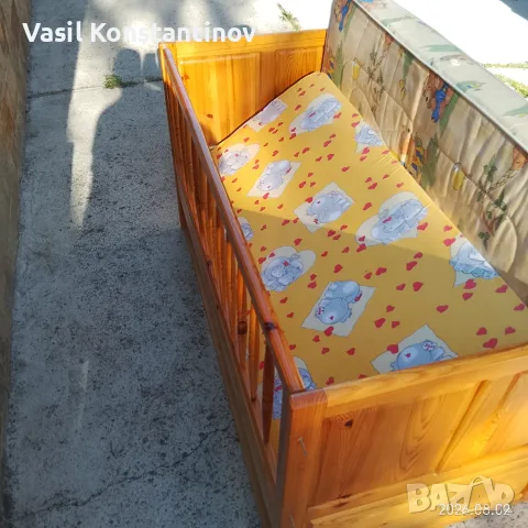 Детско креватче , снимка 6 - Мебели за детската стая - 55514354