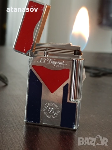S.T. Dupont Ligne 2 Cigar Club Blue Red Partnership (016228), снимка 8 - Мъжки - 54912485