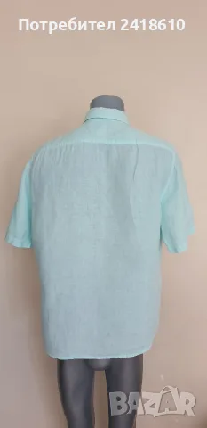 Hugo Boss Rash_2 Len / Лен Regular Fit Mens Size L НОВО ОРИГИНАЛ! Мъжка Ленена Риза., снимка 6 - Ризи - 55278571