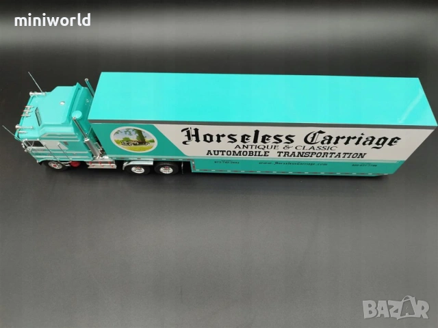 Kenworth K100 "Horseless Carriage" 1976 - мащаб 1:43 на IXO\Altaya моделът е нов в кутия, снимка 10 - Колекции - 54110273