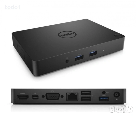 Докинг-станция Dell Dock WD15, USB-C, зарядно 180W, снимка 5 - Лаптоп аксесоари - 54266164