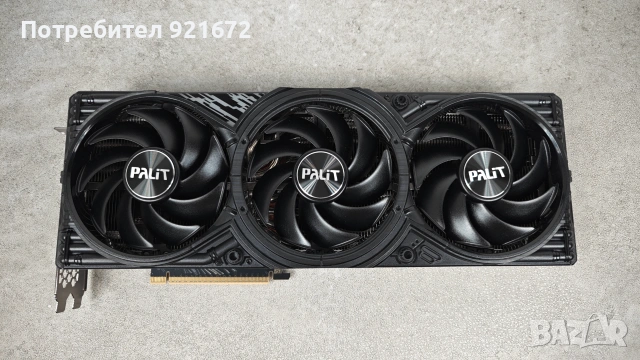 Palit GeForce RTX 5080 GamingPro 16GB GDDR7 Reflex 2 RTX AI DLSS4, снимка 2 - Видеокарти - 54990457