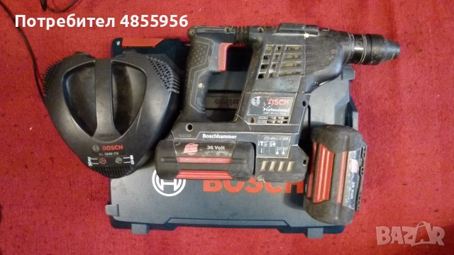  Акумулаторен перфоратор - Bosch GBH 36 V-LI Plus Professional