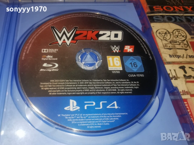 SONY PS4 W2K20 GAME 2604262001L1, снимка 15 - Игри за PlayStation - 54322152