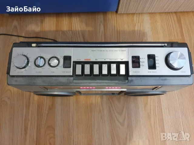 Касетофон SONY CFS-65S, снимка 2 - Радиокасетофони, транзистори - 55666166