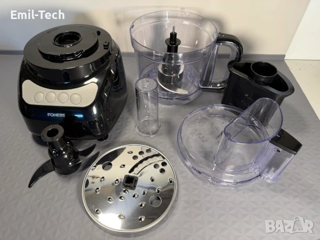 Нов кухненски робот FOHERE 2.1L 500W + подаръци, снимка 14 - Кухненски роботи - 54454890