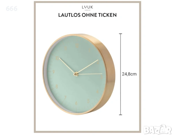 Стенен часовник, снимка 2 - Стенни часовници - 54005839