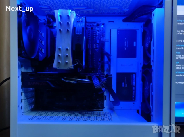 6 Ядрен Геймърски Компютър Z390 / i5 9600K / RX 6700 XT 12GB GDDR6