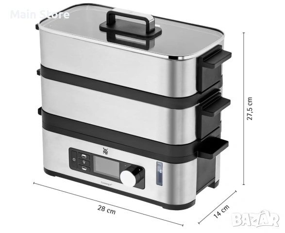 WMF Kitchen Minis Уред за готвене на пара 900W, Немска марка, НОВА, снимка 2 - Други - 54551984