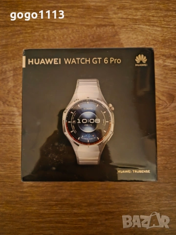 Чисто нов, запечатан Huawei Watch GT 6 Pro Titanium, 24 месеца гаранция от А1