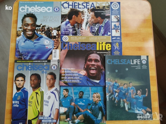 Футболни списания- Chelsea Fc, снимка 11 - Списания и комикси - 44913197