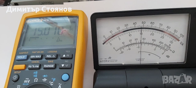 Мултицет BBC GOERZ METRAWATT MA 3E, снимка 7 - Друга електроника - 55076987