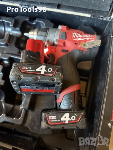 Milwaukee Fuel M12 безчетков винтоверт, снимка 9 - Винтоверти - 55427536
