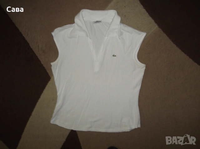 Тениски LACOSTE, U.S. POLO ASSN.  дамски,М-Л, снимка 3 - Тениски - 55038272
