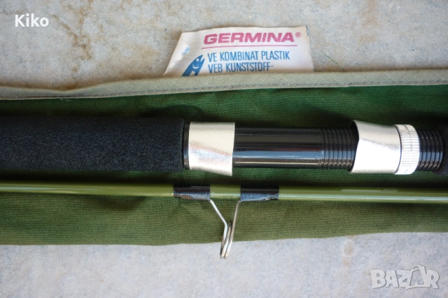 Чисто нова ретро въдица Germina - ГДР, снимка 5 - Въдици - 54857202