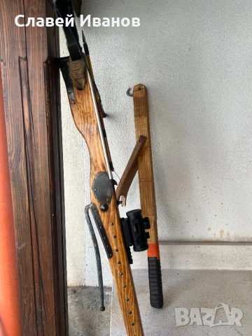Реплика на средновековен арбалет, лък., снимка 2 - Лъкове и арбалети - 54342086