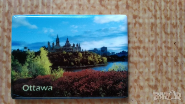 Магнит с изглед от Канада- керамика, изработен само един брой