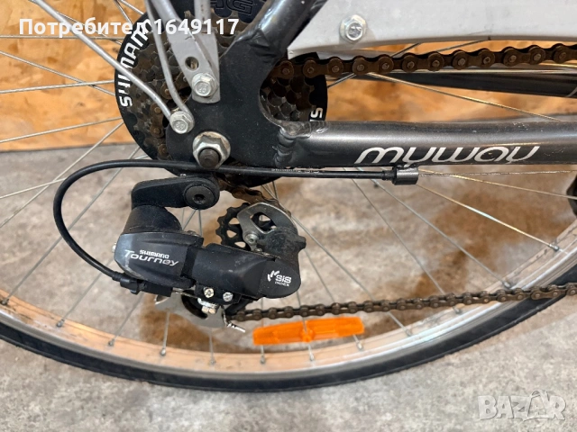 28цола Myway Town алуминиев дамски градски велосипед колело[7ck-Shimano], снимка 6 - Велосипеди - 54588300