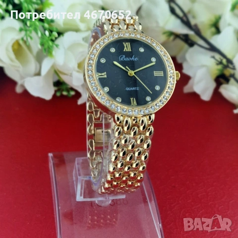 ⌚🖤 Часовник „Noir Royale“ (черен циферблат)