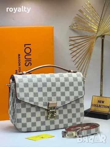 Louis Vuitton Нова Дамска Кожена Чанта Луи Витон Различни Цветове , снимка 2 - Чанти - 55330027
