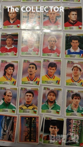 Ретро футболни стикери Panini Euro 96 - 105+ броя, снимка 4 - Колекции - 54646854