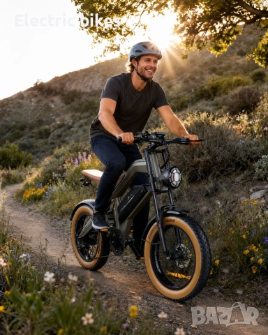 Електрически Fat Bike M20 велосипед 1500W 48V 15.6Ah 55KM/H