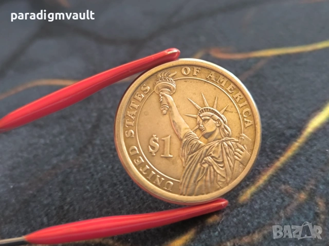 Монета - САЩ - 1 долар (Дуайт Айзенхауер) UNC | 2015г., снимка 2 - Нумизматика и бонистика - 54007909