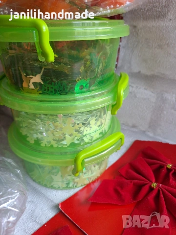 Голям сет коледни орнаменти за декорация , снимка 4 - Други - 54236062