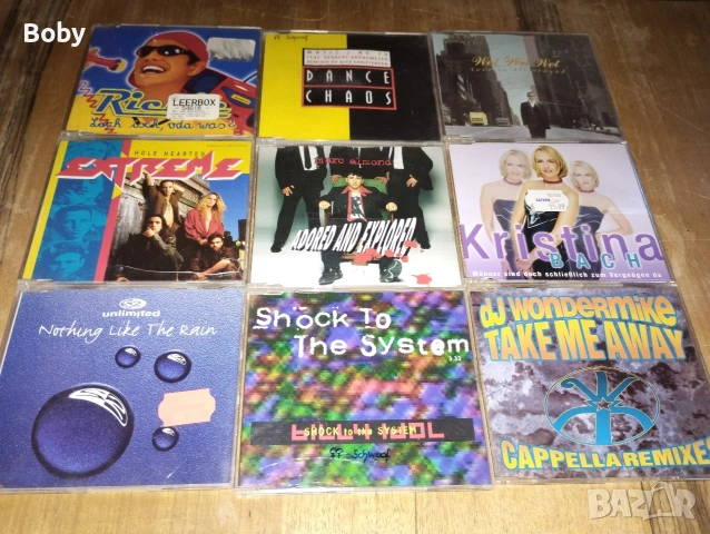 100 броя CD диска макси сингли, снимка 2 - CD дискове - 54729849