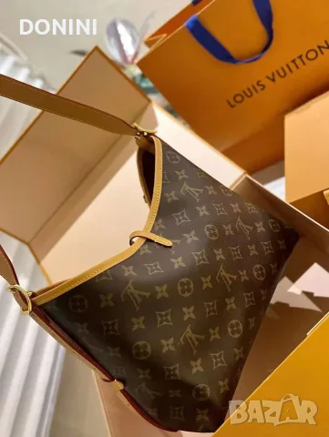 Дамска чанта Louis Vuitton CarryAll, кожа, снимка 6 - Чанти - 55465459