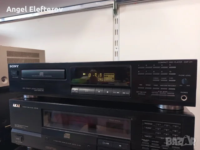 Sony CDP-211 cd player, снимка 2 - Ресийвъри, усилватели, смесителни пултове - 55380697