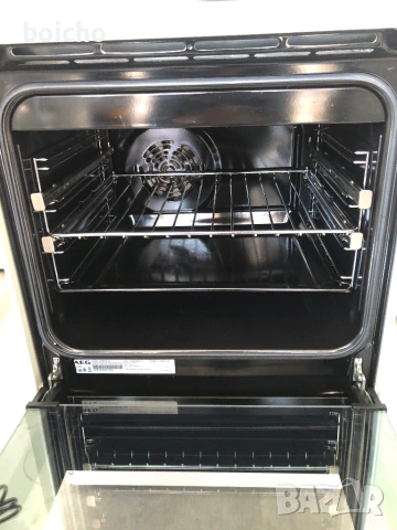 Свободностояща печка AEG 47095VD-wn 50 см, снимка 4 - Печки, фурни - 54309006