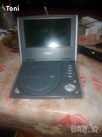 преносим DVD Player 7" работи топ
