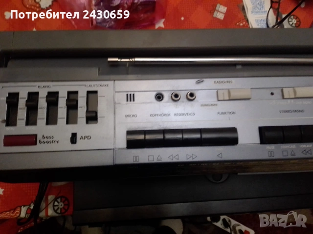 Радиокасетофон Telefunken RC760 TS, снимка 2 - Радиокасетофони, транзистори - 54907342