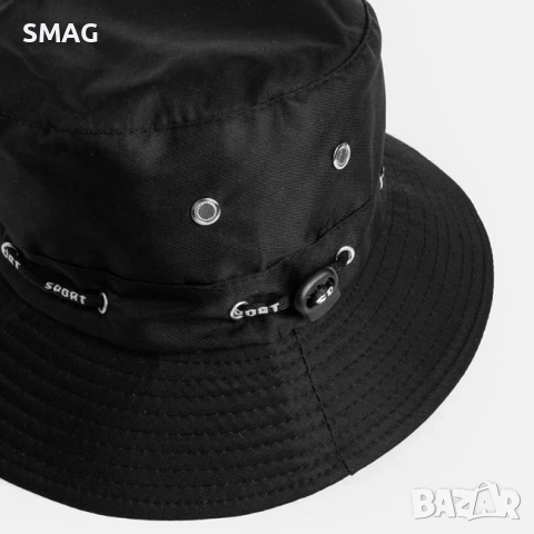 Дамска bucket шапка черна sport връзка_1261113, снимка 2 - Шапки - 54883626