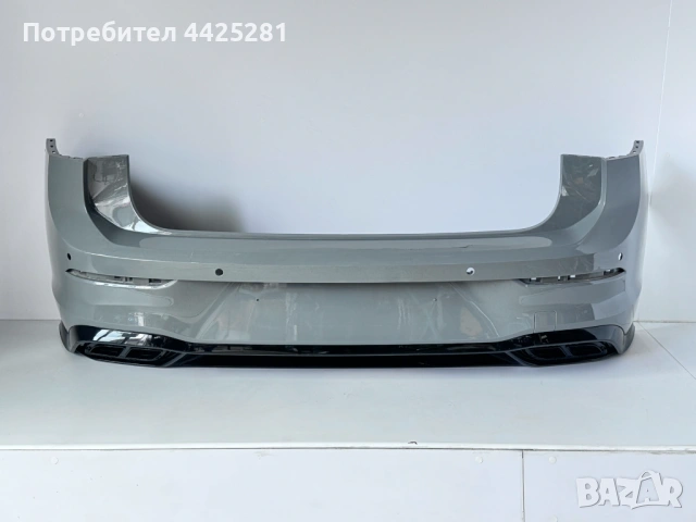 задна броня VW Golf 8 R-line, Фолксваген Голф 2019-2024 г. #1074V.