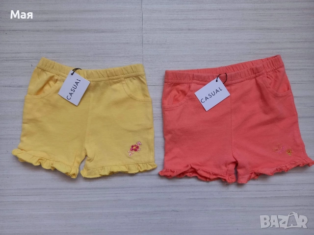 4 евро комплект нови панталонки 0-3 и 3-6 месеца. 