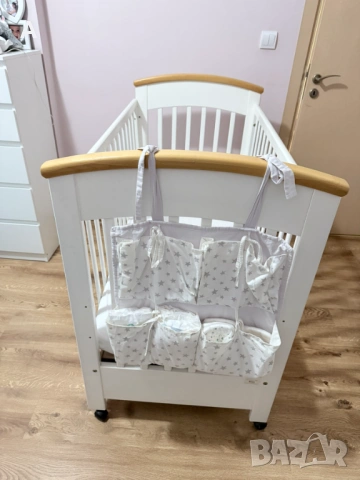 Бебешка кошара от естествено дърво, снимка 2 - Кошарки - 54128320