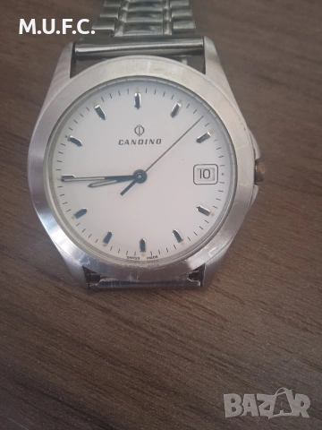 Мъжки часовник Candino Swiss Работи Оригинален , снимка 13 - Мъжки - 54153748