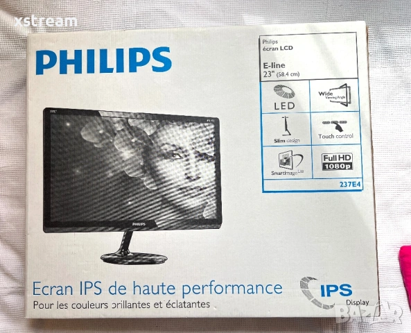 Philips 237E4 IPS LED Display LCD Монитор 23” 1080p FullHD, снимка 12 - Монитори - 53986984